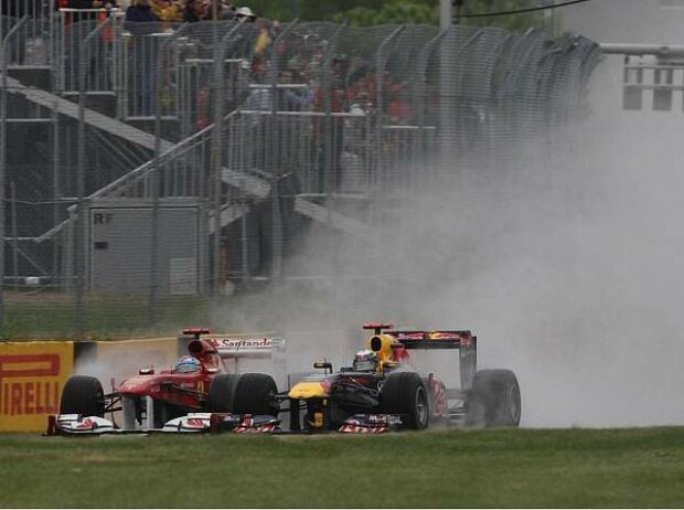 Fernando Alonso, Sebastian Vettel Fernando Alonso, Sebastian Vettel