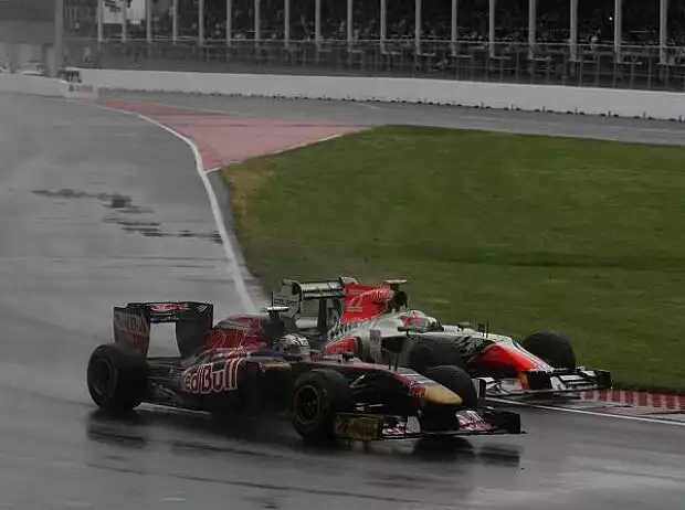 Titel-Bild zur News: Jaime Alguersuari, Narain Karthikeyan