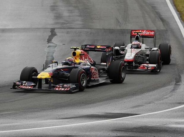 Titel-Bild zur News: Mark Webber, Jenson Button