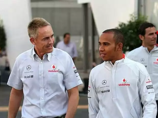 Martin Whitmarsh (Teamchef), Lewis Hamilton Titel-Bild zur News: Martin Whitmarsh (Teamchef), Lewis Hamilton