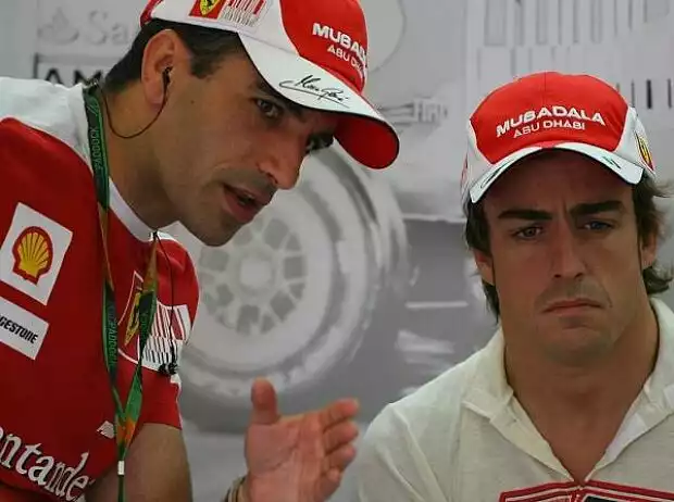 Titel-Bild zur News: Fernando Alonso, Marc Gene
