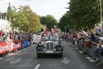 Mike Rockenfeller, Romain Dumas und Timo Bernhard 