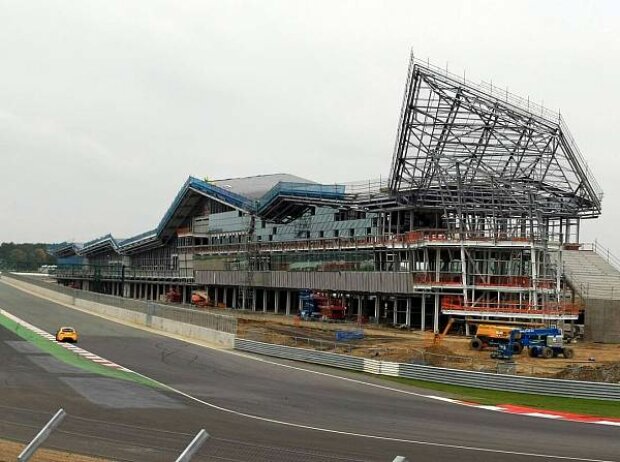 Bauarbeiten in Silverstone Bauarbeiten in Silverstone