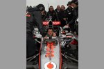 Tony Stewart (SHR) im McLaren