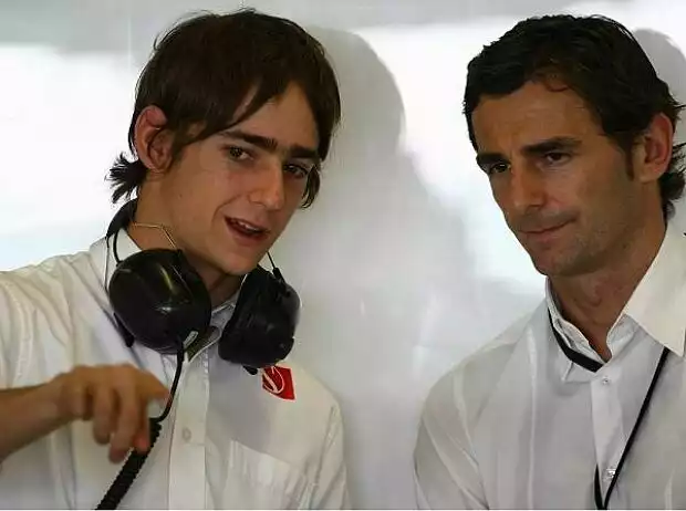 Titel-Bild zur News: Pedro de la Rosa und Esteban Gutierrez