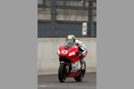 Max Neukirchner furh die MotoGP-Ducati von Loris Capirossi aus der Saison 2006