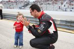 Helio Castroneves mit Tochter