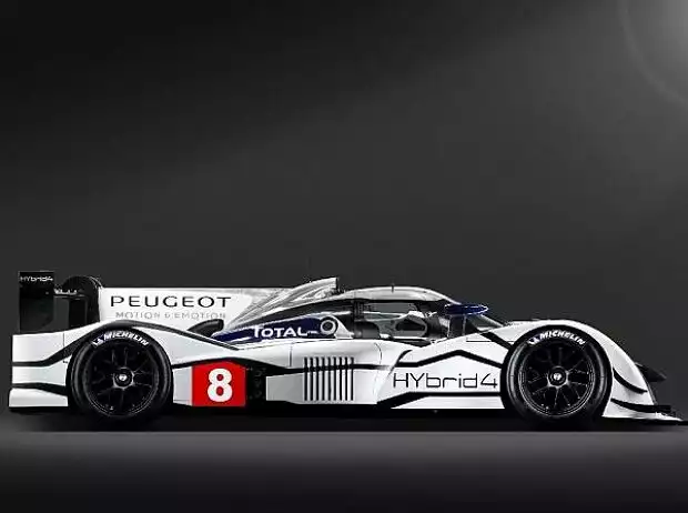 Peugeot 908 HYbrid4 Titel-Bild zur News: Peugeot 908 HYbrid4