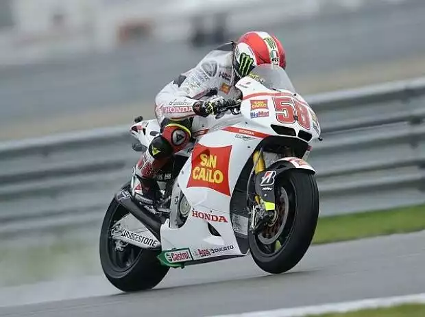 Marco Simoncelli Titel-Bild zur News: Marco Simoncelli