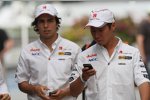 Sergio Perez und  Kamui Kobayashi (Sauber) 