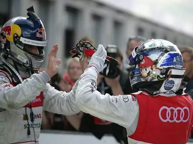 Martin Tomczyk und Timo Scheider Titel-Bild zur News: Martin Tomczyk und Timo Scheider