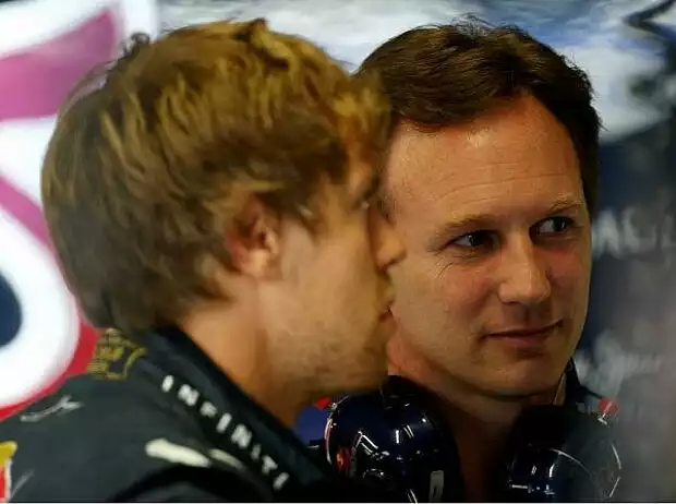 Sebastian Vettel und Christian Horner Titel-Bild zur News: Sebastian Vettel und Christian Horner