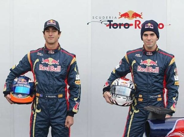 Daniel Ricciardo und Jaime Alguersuari Daniel Ricciardo und Jaime Alguersuari