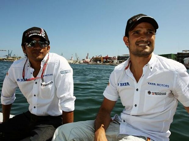 Vitantonio Liuzzi, Narain Karthikeyan Vitantonio Liuzzi, Narain Karthikeyan