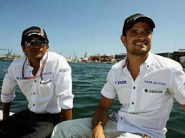 Vitantonio Liuzzi, Narain Karthikeyan Titel-Bild zur News: Vitantonio Liuzzi, Narain Karthikeyan