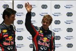 Mark Webber (Red Bull) und Sebastian Vettel (Red Bull) 