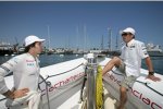 Sergio Perez und Kamui Kobayashi (Sauber)