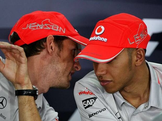 Lewis Hamilton, Jenson Button Lewis Hamilton, Jenson Button