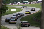 Race Action auf dem klassischen Straßenkurs in Elkhart Lake