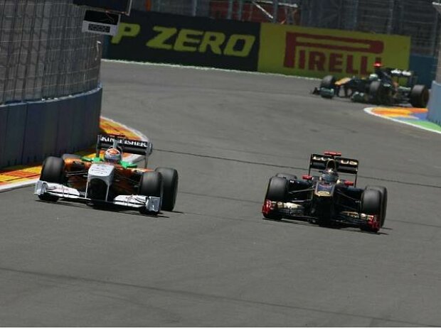 Adrian Sutil und Nick Heidfeld