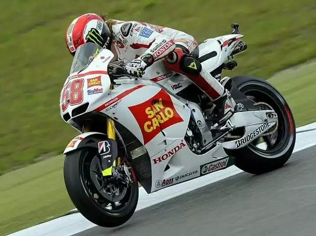 Marco Simoncelli Titel-Bild zur News: Marco Simoncelli