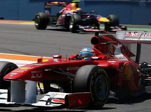 Mark Webber, Fernando Alonso Titel-Bild zur News: Mark Webber, Fernando Alonso