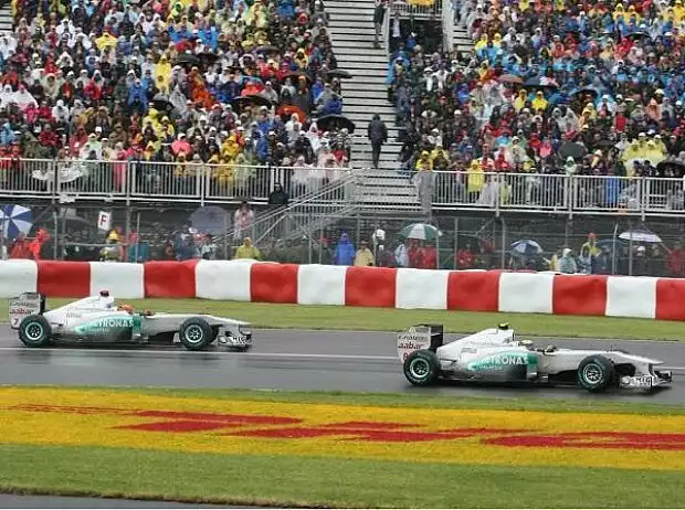 Nico Rosberg, Michael Schumacher Titel-Bild zur News: Nico Rosberg, Michael Schumacher