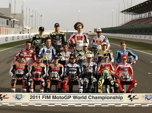 Titel-Bild zur News: Die MotoGP-Piloten 2011