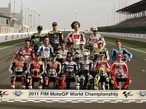 Die MotoGP-Piloten 2011 Titel-Bild zur News: Die MotoGP-Piloten 2011