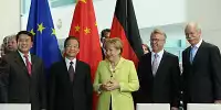 Bild zum Inhalt: Daimler investiert kräftig in China - Kanzlerin Merkel war vor Ort