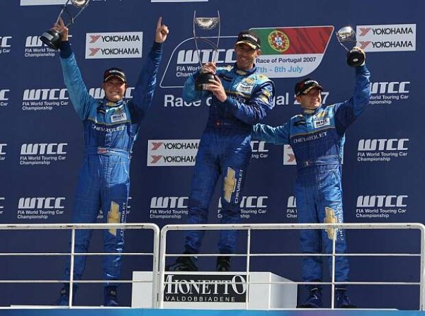 Alain Menu, Nicola Larini, Robert Huff Alain Menu, Nicola Larini, Robert Huff