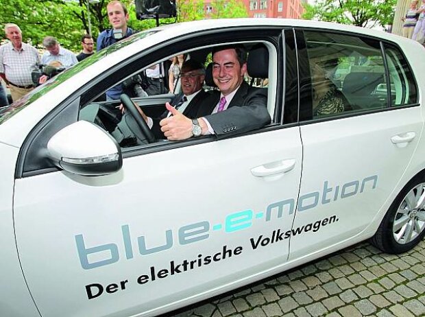Titel-Bild zur News: Blue e-motion Volkswagen