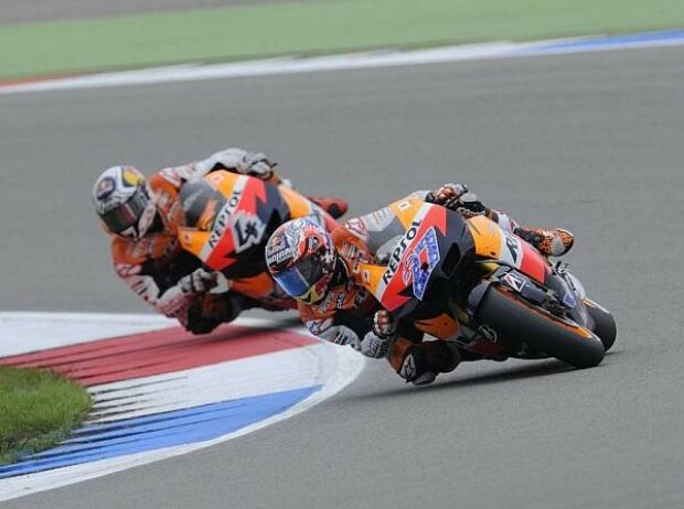 Andrea Dovizioso, Casey Stoner Andrea Dovizioso, Casey Stoner