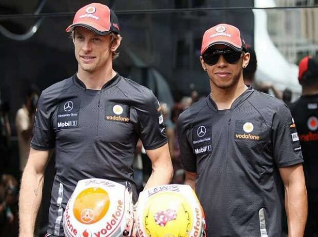 Jenson Button, Lewis Hamilton Jenson Button, Lewis Hamilton