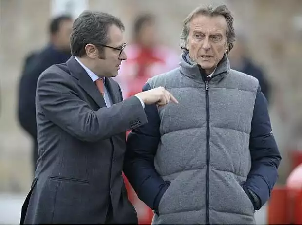 Titel-Bild zur News: Luca di Montezemolo (Präsident), Stefano Domenicali (Teamchef)