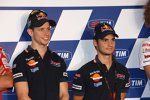 Casey Stoner und Daniel Pedrosa (Honda)