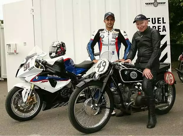 John Surtees; Leon Haslam Titel-Bild zur News: John Surtees; Leon Haslam