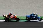 Alvaro Bautista und Valentino Rossi 