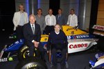 Diverse Williams-Fahrer, Bernard Rey und Frank Williams