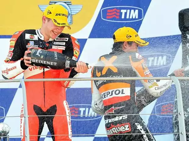 Titel-Bild zur News: Stefan Bradl; Marc Marquez