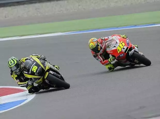 Cal Crutchlow, Valentino Rossi Titel-Bild zur News: Cal Crutchlow, Valentino Rossi