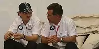 Robert Kubica und Mario Theissen