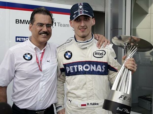 Mario Theissen und Robert Kubica Mario Theissen und Robert Kubica