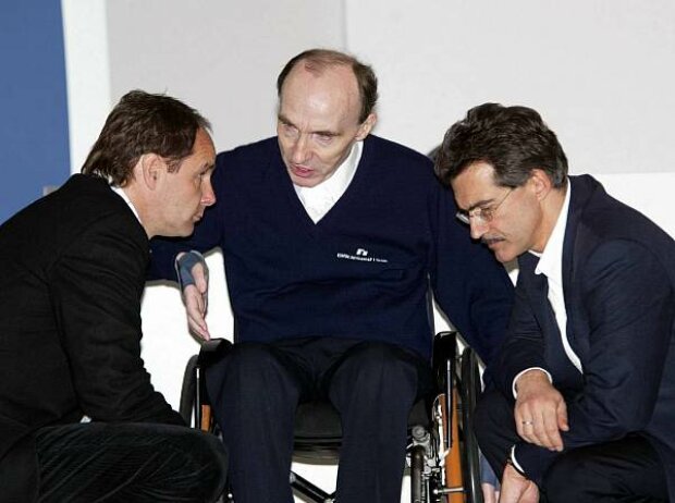 Gerhard Berger, Frank Williams, Mario Theissen Gerhard Berger, Frank Williams, Mario Theissen