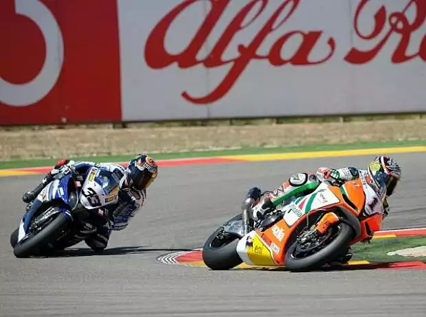 Marco Melandri: Max Biaggi Titel-Bild zur News: Marco Melandri: Max Biaggi