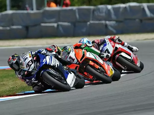 Marco Melandri; Max Biaggi; Carlos Checa Titel-Bild zur News: Marco Melandri; Max Biaggi; Carlos Checa