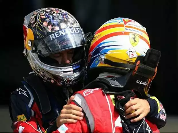 Sebastian Vettel, Fernando Alonso Titel-Bild zur News: Sebastian Vettel, Fernando Alonso