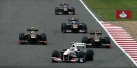 Bild zum Inhalt: Sauber: Perez in Silverstone top - Kobayashi im Pech