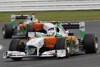 Bild zum Inhalt: Force India: Chaos in der Box
