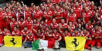 Bild zum Inhalt: Ferrari: 216. Sieg zum Jubiläum
